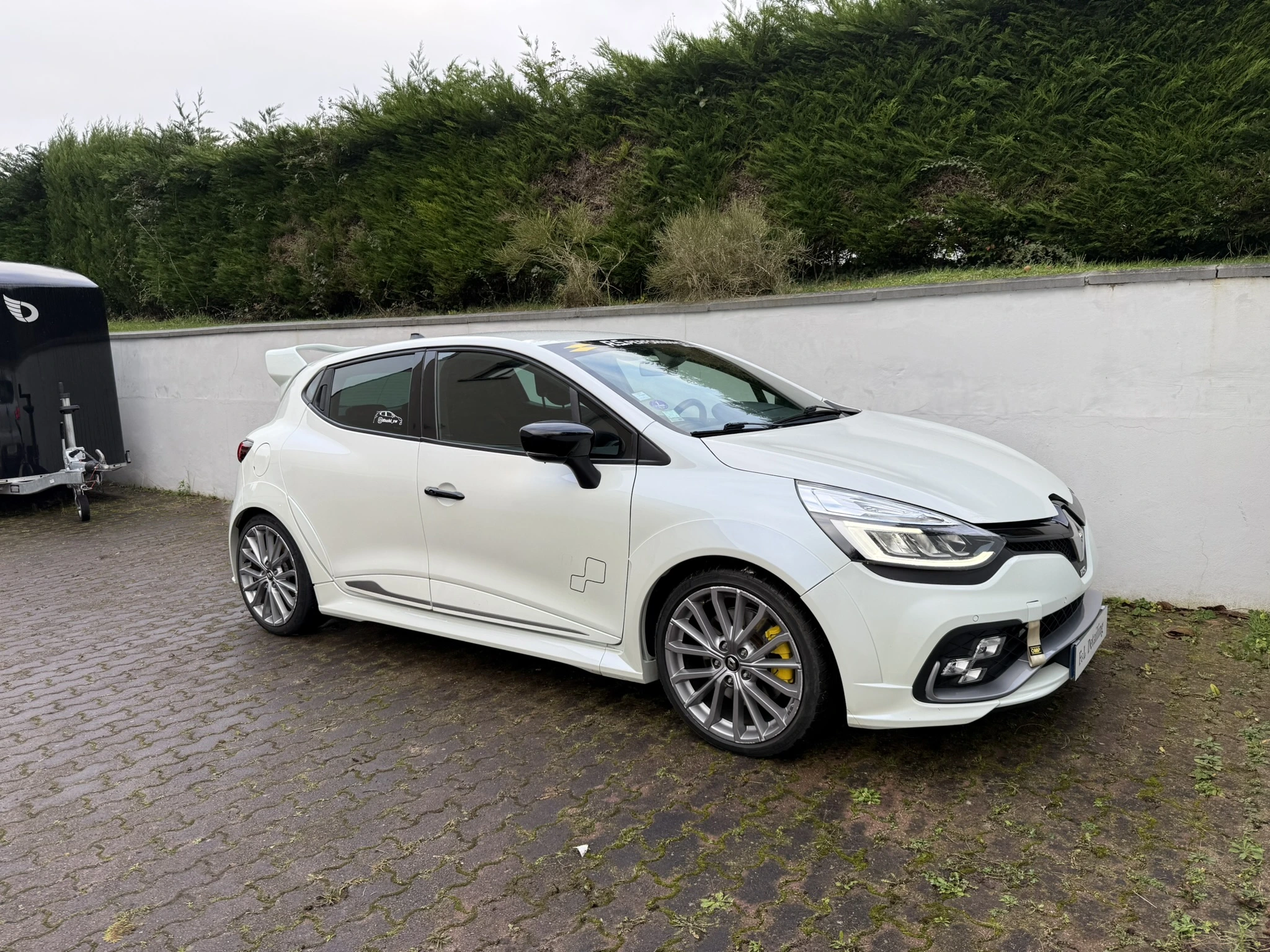 Peinture des étriers de freins Renault Clio 4 RS à Angres, Arras, Lens, Douai, Lille - F&L Detailing & Covering - 3
