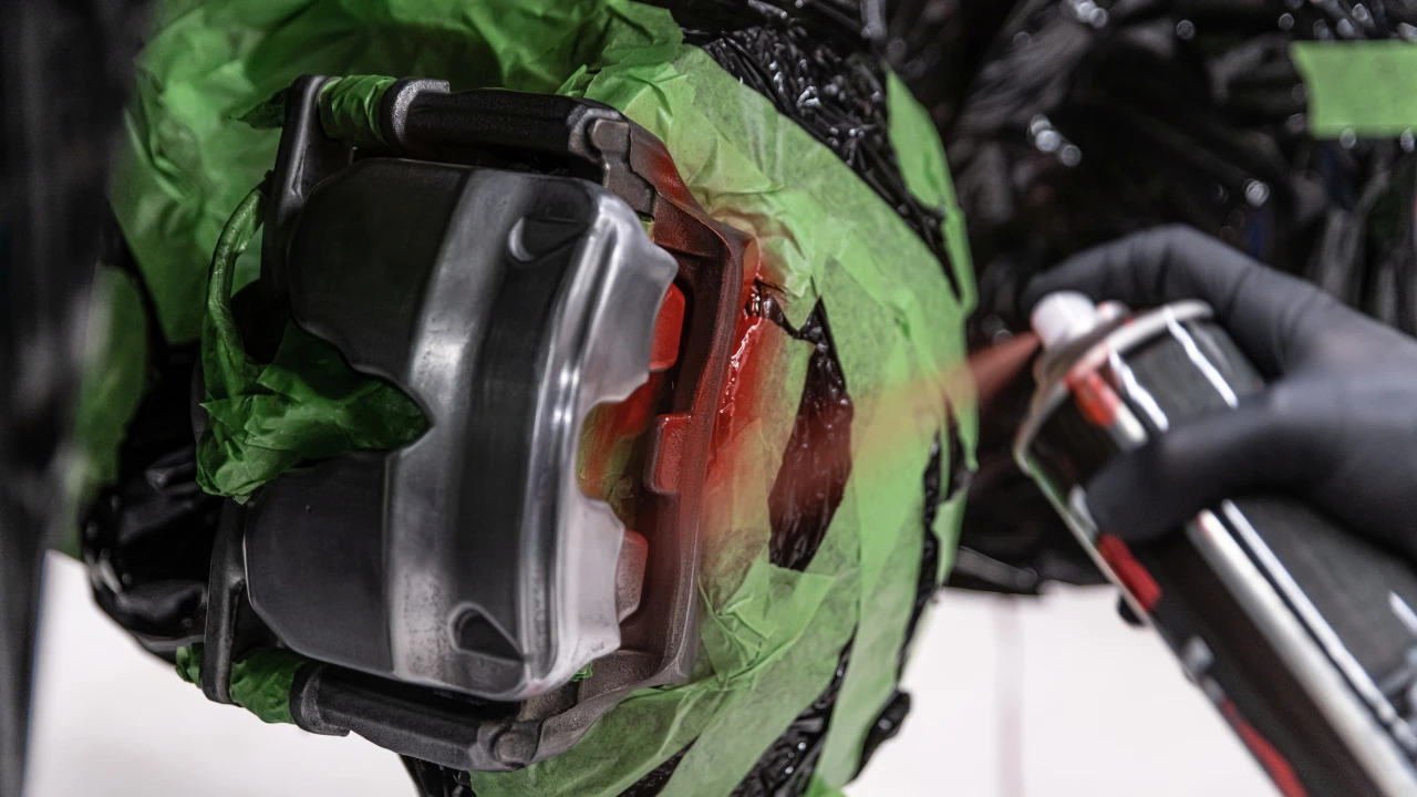 Peinture des étriers de freins à Angres, Arras, Lens, Douai, Lille - F&L Detailing & Covering